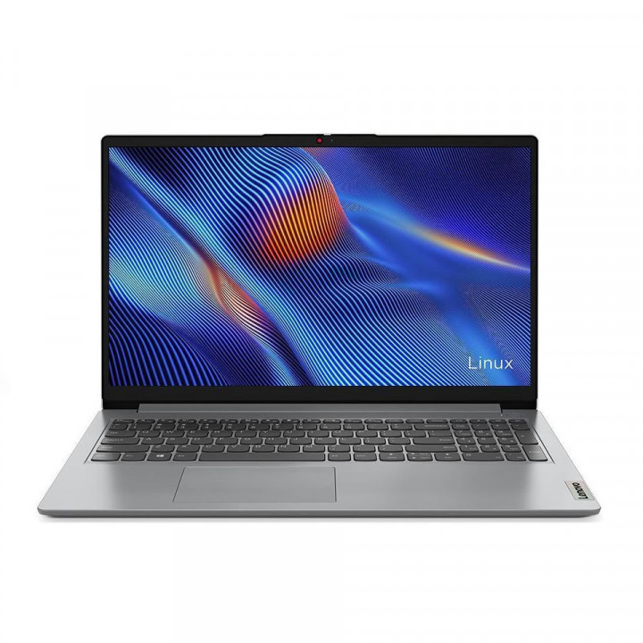 Notebook Lenovo Ultrafino IdeaPad 1 Ryzen 3-7320U, 4GB, SSD 256GB, AMD Radeon 610M, 15.6" HD, Linux, Cinza - 82X5S00600