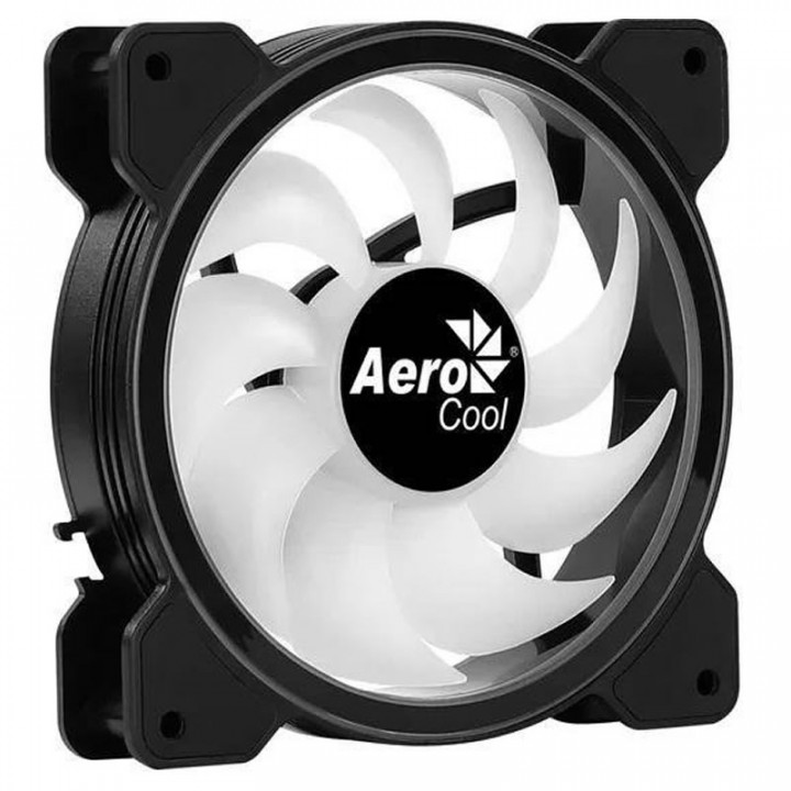 Cooler FAN AEROCOOL Saturn 12F, 120x120x25mm, DRGB, Preto - 73851