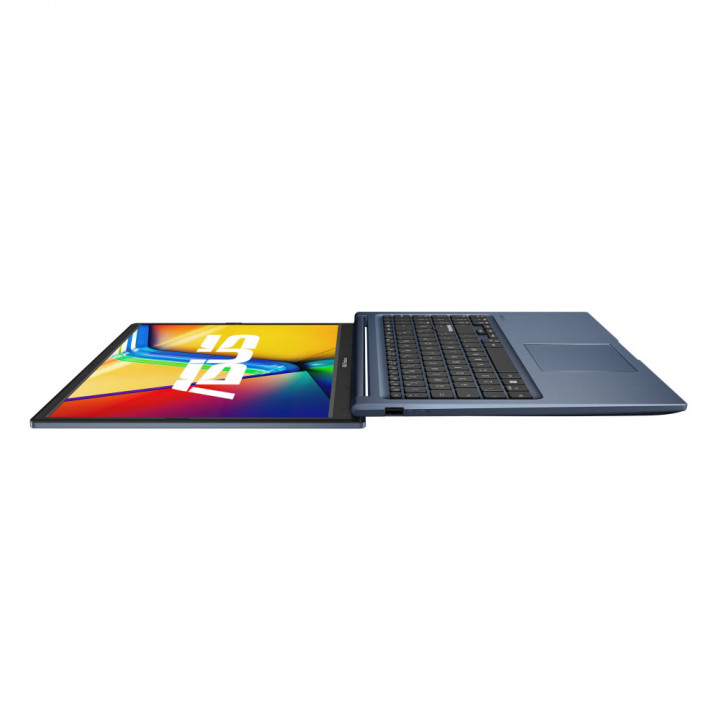 Notebook Asus Vivobook 15 X1504ZA, Intel Core I5-1235u, 4GB, SSD 256GB, Tela 15.6", Linux, Quiet Blue - 90NB1021-M01T90