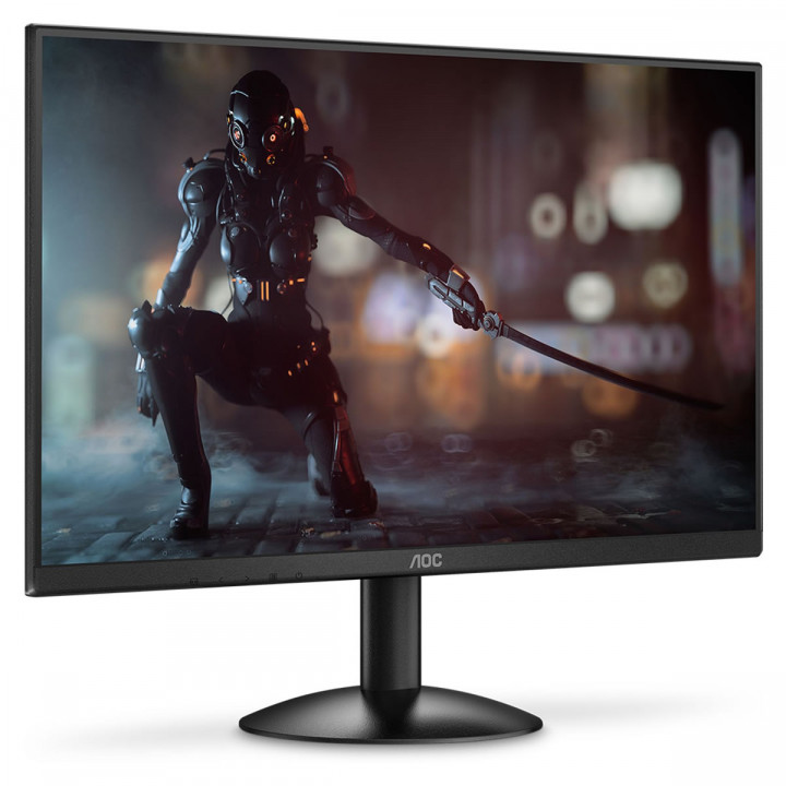 Monitor Gamer AOC 21.5" Full HD, 120Hz, 1ms, IPS, VGA/HDMI, Preto - 22B30HM23