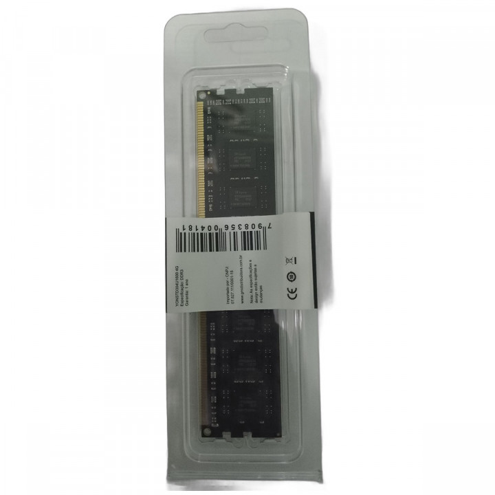 Memória YON, 4GB, 1600MHz, DDR3, 1.5V, Preto - YONSTD304U1600 4G