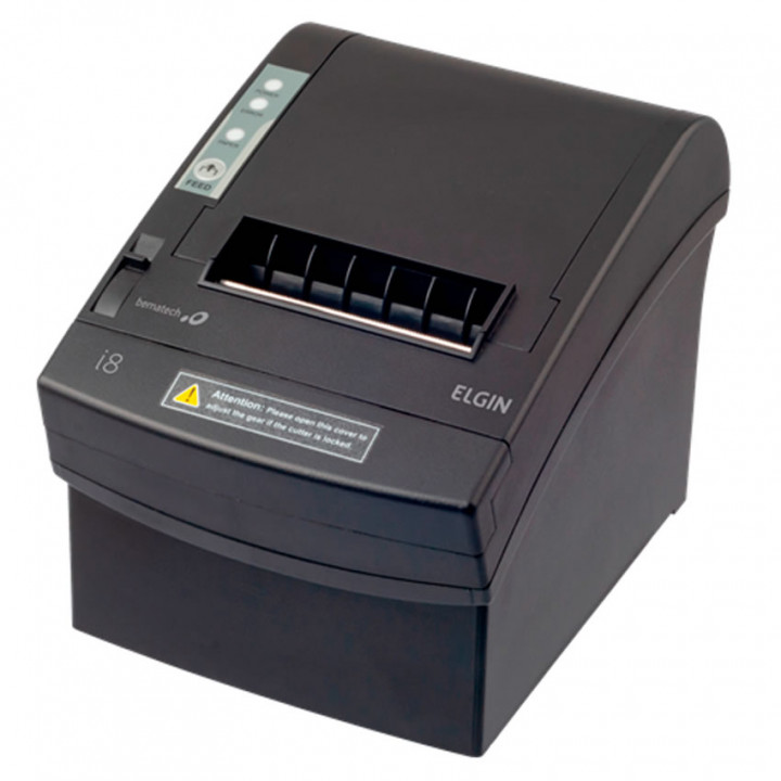 Impressora Térmica Elgin I8, Não Fiscal, Com Guilhotina, USB, Serial, Ethernet, Preto - 46I8USECKD09