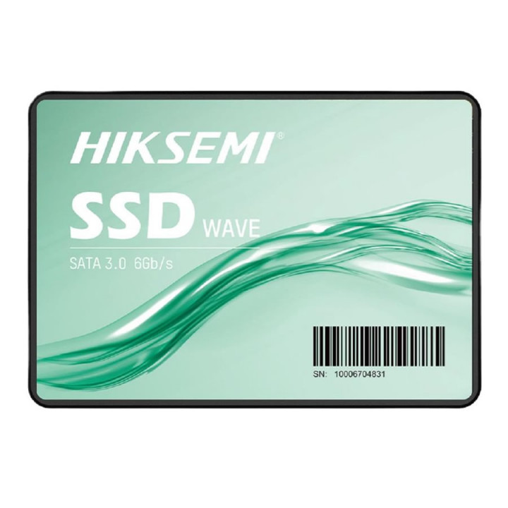 SSD Hiksemi Wave, 240GB, SATA III 6GB/S, 2.5", Leitura 530MB/s, Gravação 400MB/s, Preto - HS-SSD-WAVE(S) 240G