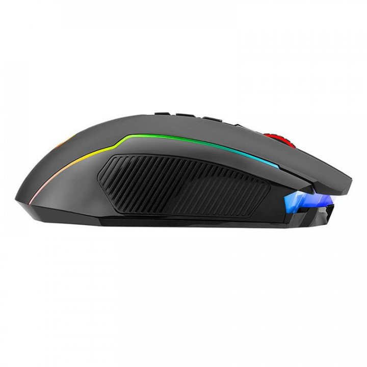 Mouse Gamer Redragon Nix Black, RGB, Wireless, Sem Fio, 10000DPI, 9 Botões, Preto - M914-RGB
