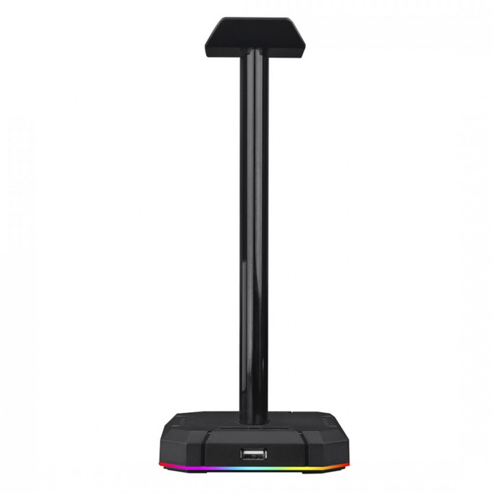 Suporte Para Headset Redragon Scepter RGB, Preto - HA312