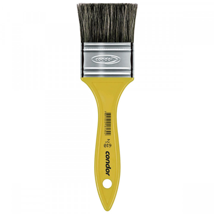 Trincha 2.1/2" Condor AM 714, Amarelo - 85494