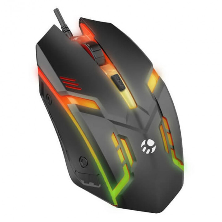 Kit Gamer Bluecase, Combo 4 em 1, Teclado + Mouse + Headset + Mousepad, LED, RGB, Preto - BGHPKM-01BX