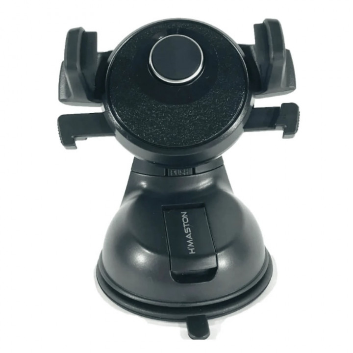 Suporte Universal Veicular Para Smartphone e Celular H`Maston, Preto - CJ-80