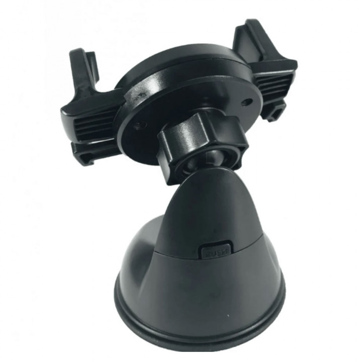 Suporte Universal Veicular Para Smartphone e Celular H`Maston, Preto - CJ-80