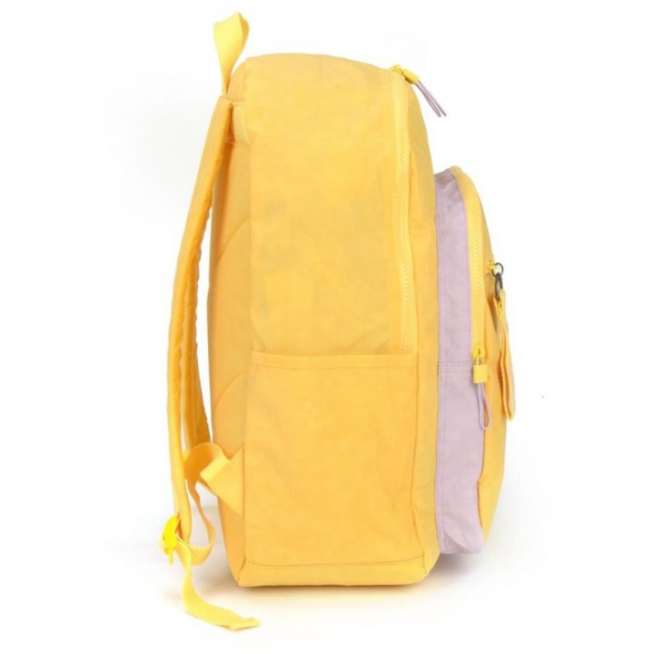 Mochila para Notebook Up4you 15" MJ47221, Com Puxador Personalizado, Amarela