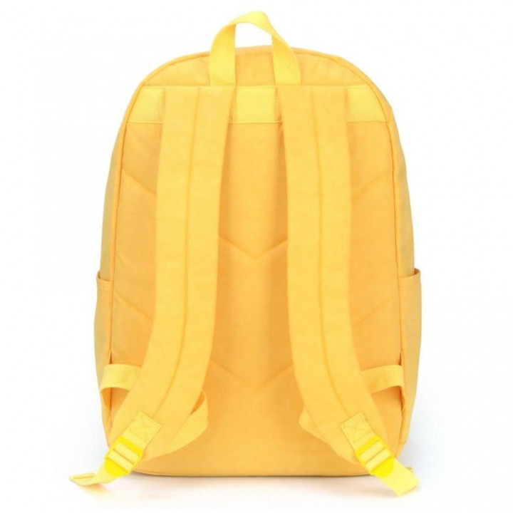 Mochila para Notebook Up4you 15" MJ47221, Com Puxador Personalizado, Amarela