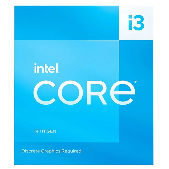 Processador Intel Core i3-14100F, Cache 12MB, 3.5GHz (4.7GHz Max