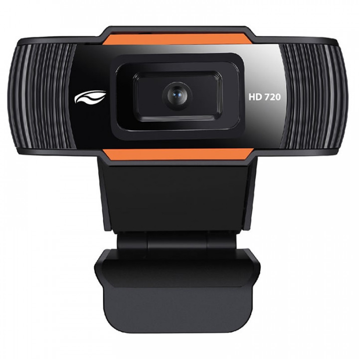 Webcam C3Tech, HD 720P, Com Microfone, Preto - WB-70BK