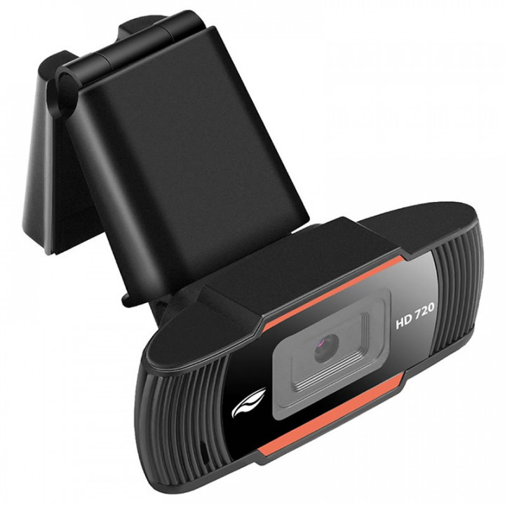 Webcam C3Tech, HD 720P, Com Microfone, Preto - WB-70BK