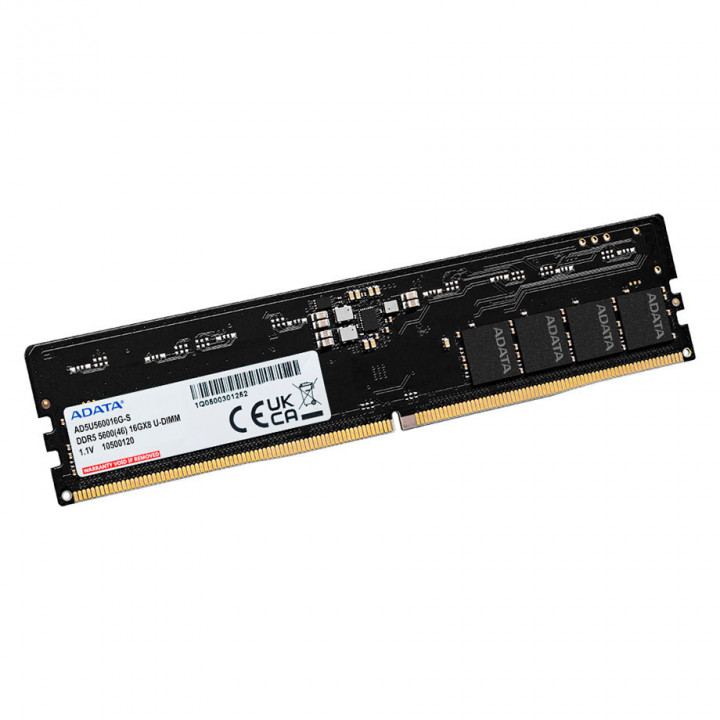 Memória Adata, 16GB, 5600MHz, DDR5, 1.1V, CL46 - AD5U560016G-S