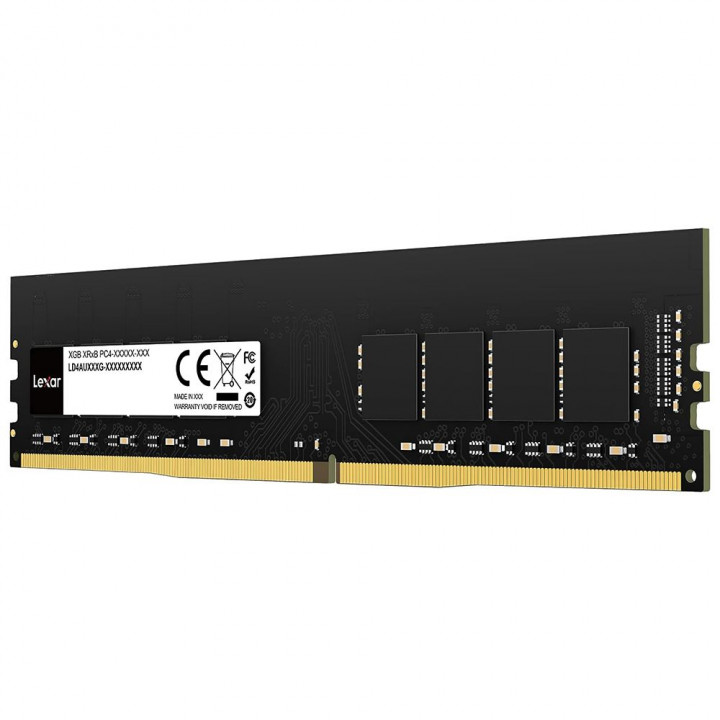 Memória Lexar, 8GB, 3200MHz, DDR4, CL22, Preto - LD4AU008G-B3200GSST
