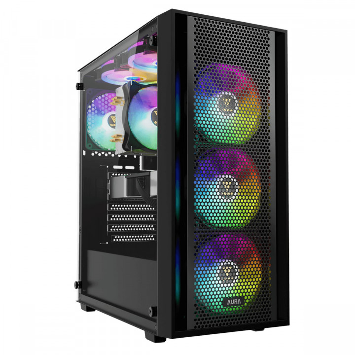 Computador Gamer AMD Ryzen 5 5500 3.6GHz, Placa de Vídeo Radeon RX 550 2GB GDDR5, Memória 8GB DDR4, SSD 240GB, Fonte 550W Real