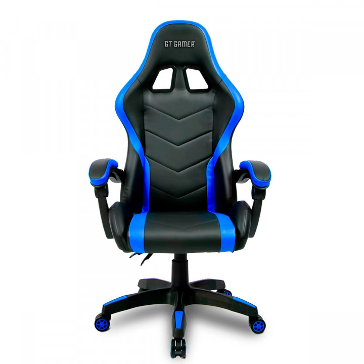 Cadeira Gamer Goldentec GT Neptune, Preto e Azul - 62429