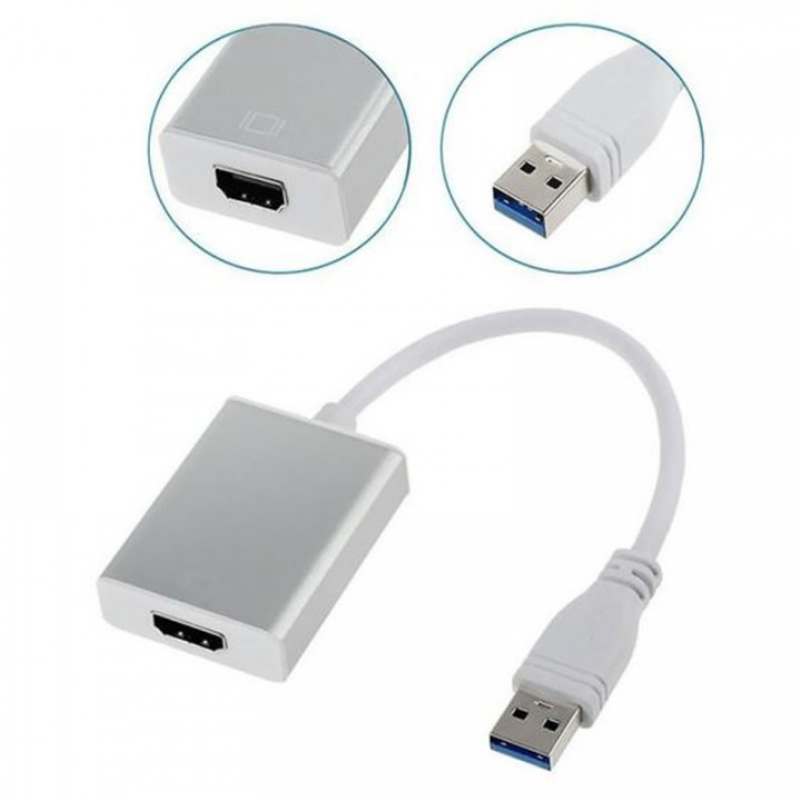 Cabo Conversor USB 3.0 Para HDMI Genérico - CB0378