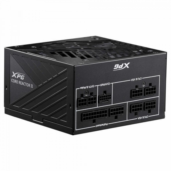 Fonte XPG Core Reactor II, 650W, 80 Plus Gold, Full Modular, ATX 3.0, PFC Ativo, Preto - COREREACTORII650G-BKCBR