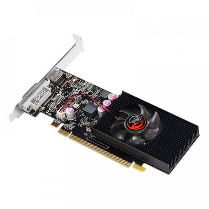 Placa de Vídeo PCYes GT 1030, NVIDIA GeForce 4GB, GDDR4, 64Bit, VGA DVI HDMI - PAGT10304GBG4LP