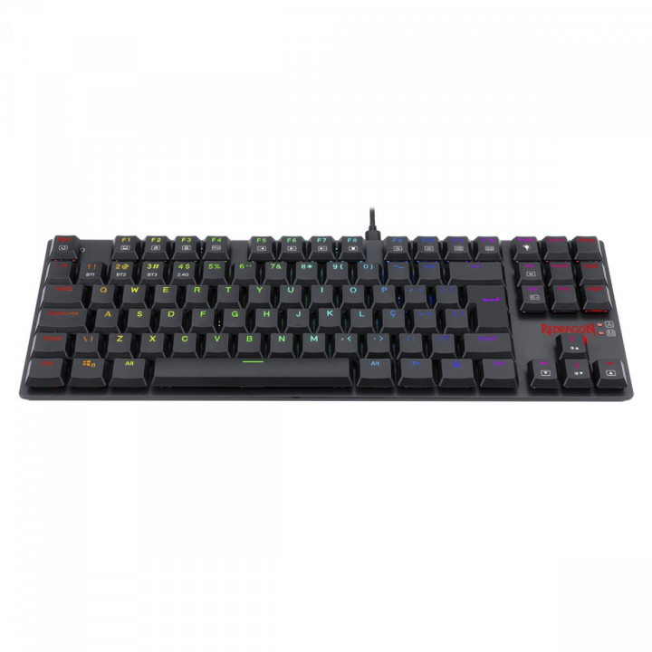 Teclado Mecânico Gamer Redragon APS Pro, Wireless, Bluetooth, RGB, Switch Brown, ABNT2, Preto - K607P-KBS (PT-BROWN)
