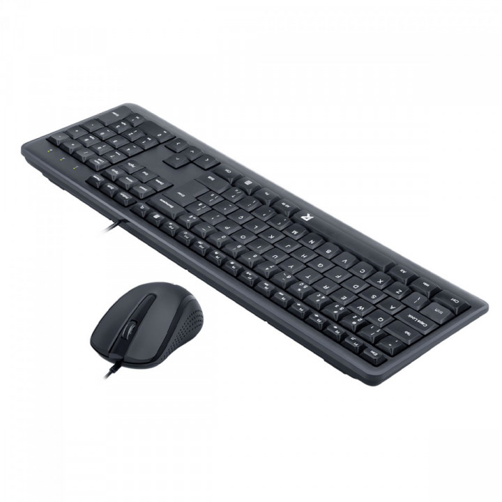 Combo Teclado e Mouse Redragon Office BS-7092, USB, 1200 DPI, 3 Botões, Preto - BS-7092