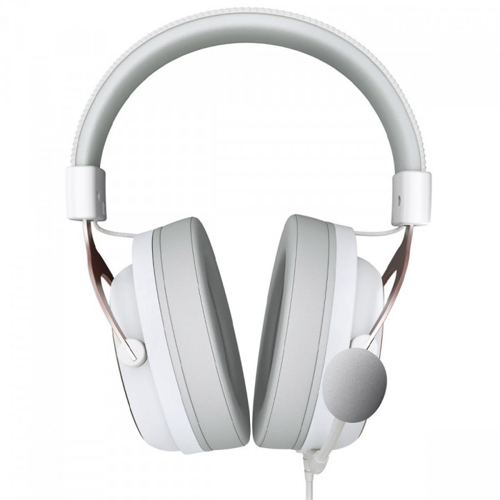 Headset Gamer Redragon Luna White, 3.5mm, USB, Drivers de 53mm, Open Back, Branco - H540W
