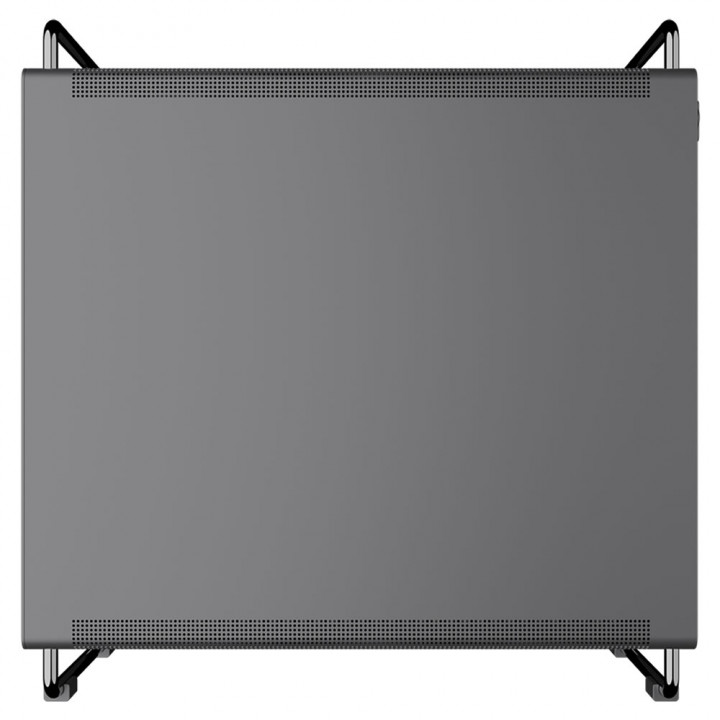 Gabinete Gamer Bluecase Tiny, mATX, Lateral Vidro, USB 3.0, Sem Fan, Sem Fonte, Cinza - BG-056G