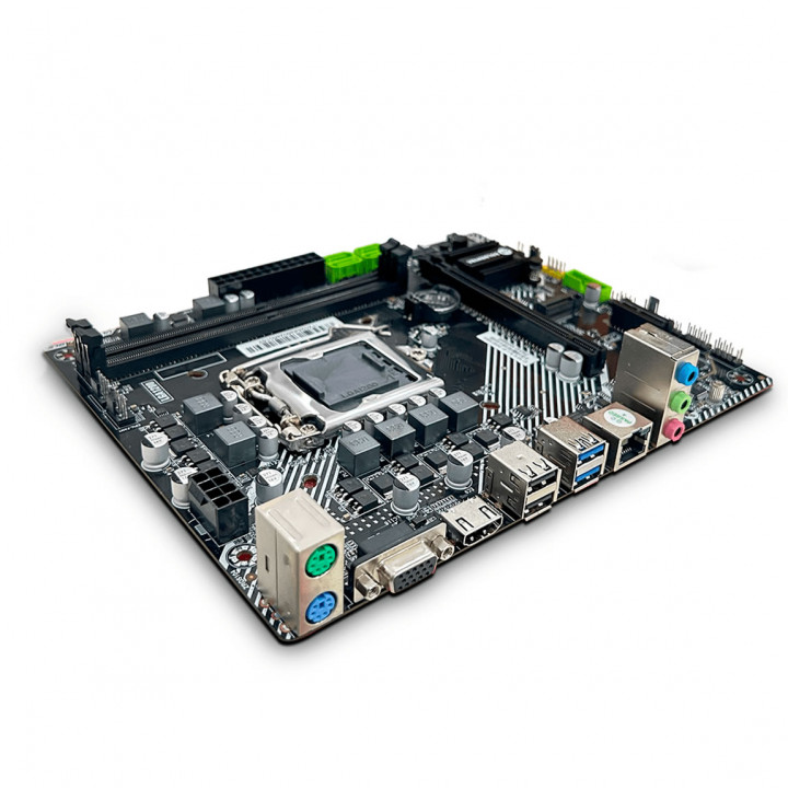 Placa Mãe Goldentec GT H510 M.2, Chipset H510, Intel LGA 1200, mATX, DDR4, USB 3.0, VGA DVI HDMI - GT H510 M.2