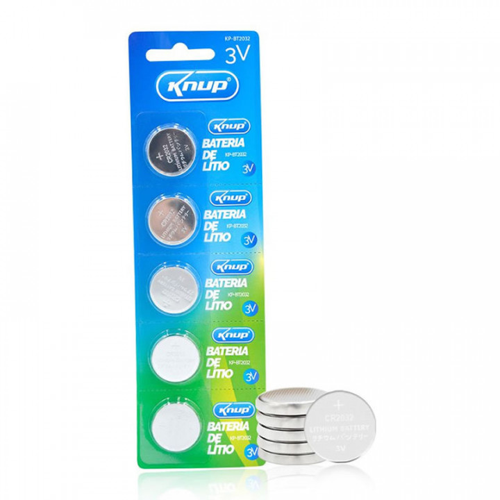 Pilha Para Placa Mãe Knup, Unidade, CR2032, KP-BT2032-3V