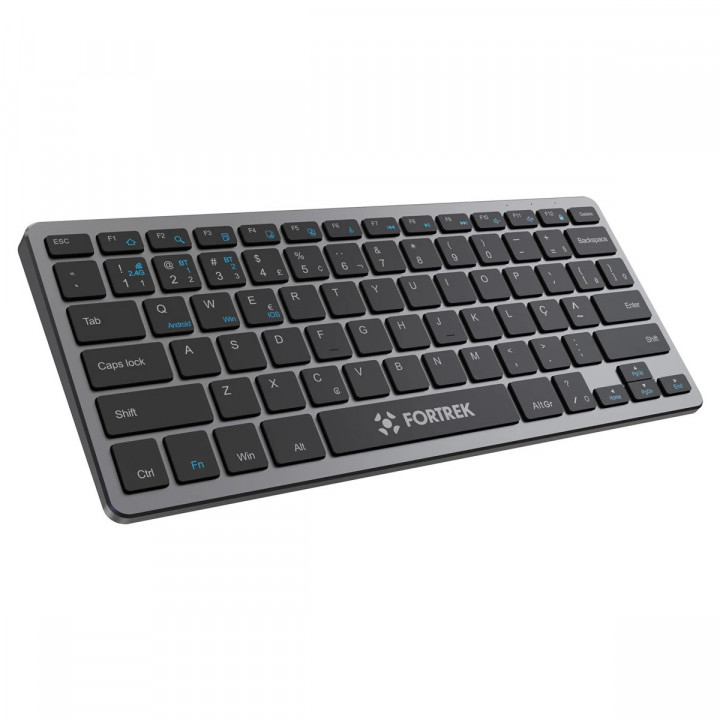 Teclado Office Fortrek KB11 Compact, Bluetooth, Preto - 84454