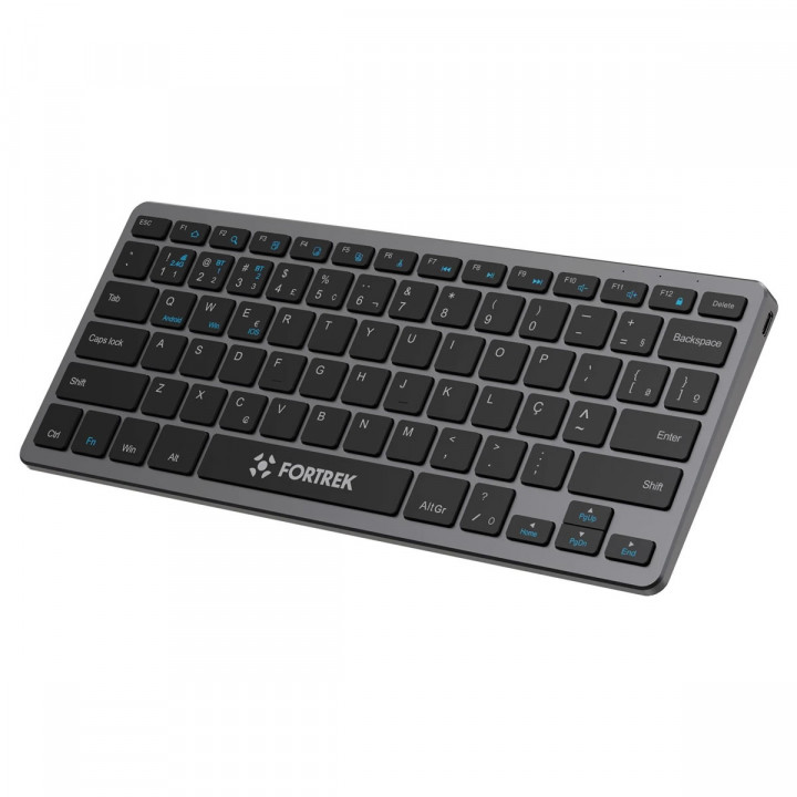Teclado Office Fortrek KB11 Compact, Bluetooth, Preto - 84454