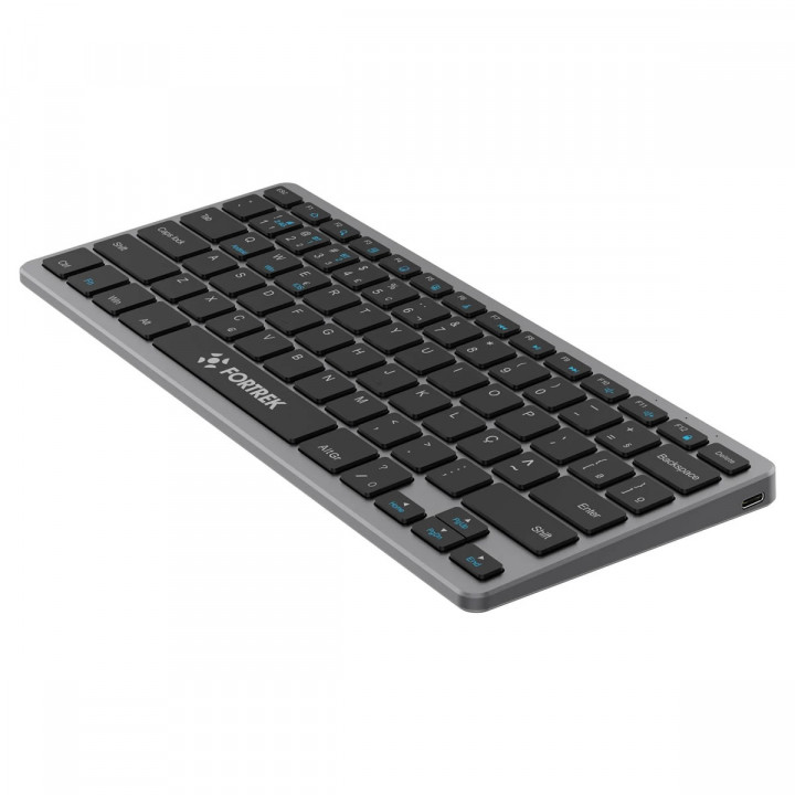 Teclado Office Fortrek KB11 Compact, Bluetooth, Preto - 84454