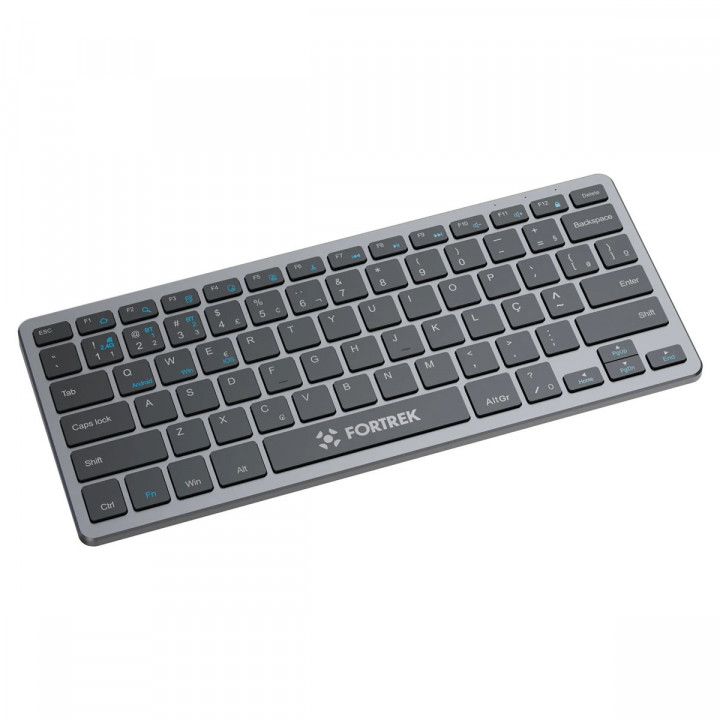 Teclado Office Fortrek KB11 Compact, Bluetooth, Preto - 84454