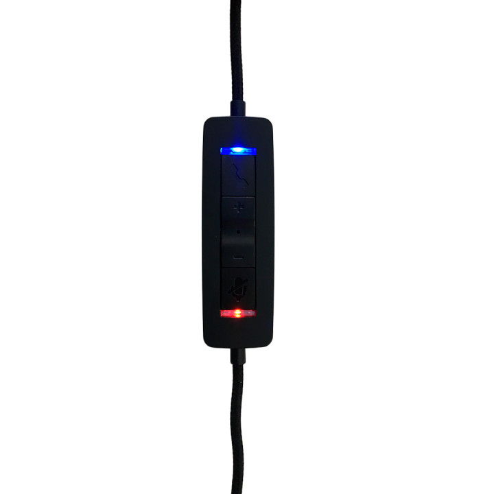 Fone Com Microfone C3Tech, USB, Preto - PH-380BK