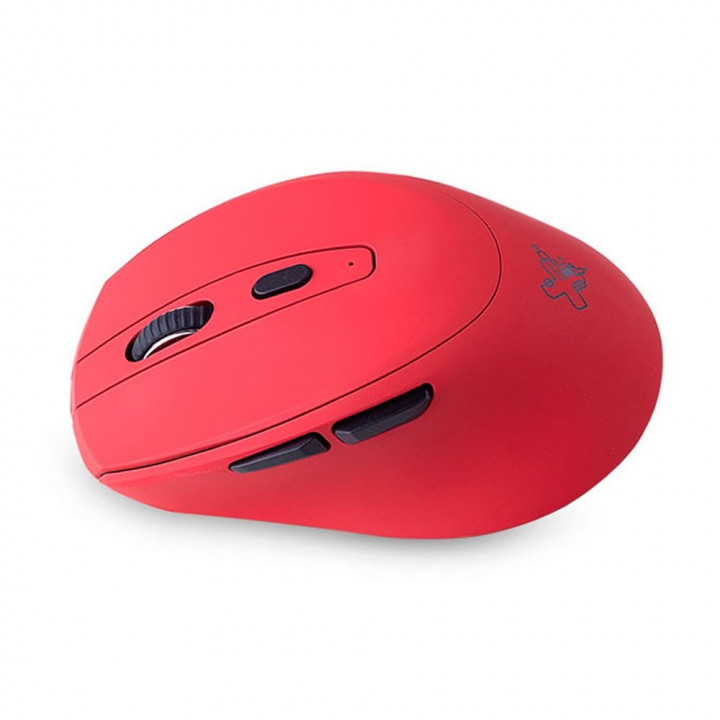 Mouse Sem Fio Maxprint Oriente, 6 Botões, 1600DPI, Vermelho - 60000109