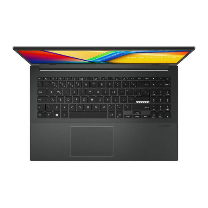 Notebook Asus Vivobook Go 15 E1504FA, AMD Ryzen 3 7320u, 4GB, SSD 128GB, Tela 15.6", KeepOS, Preto - 90NB0ZR2-M028T0