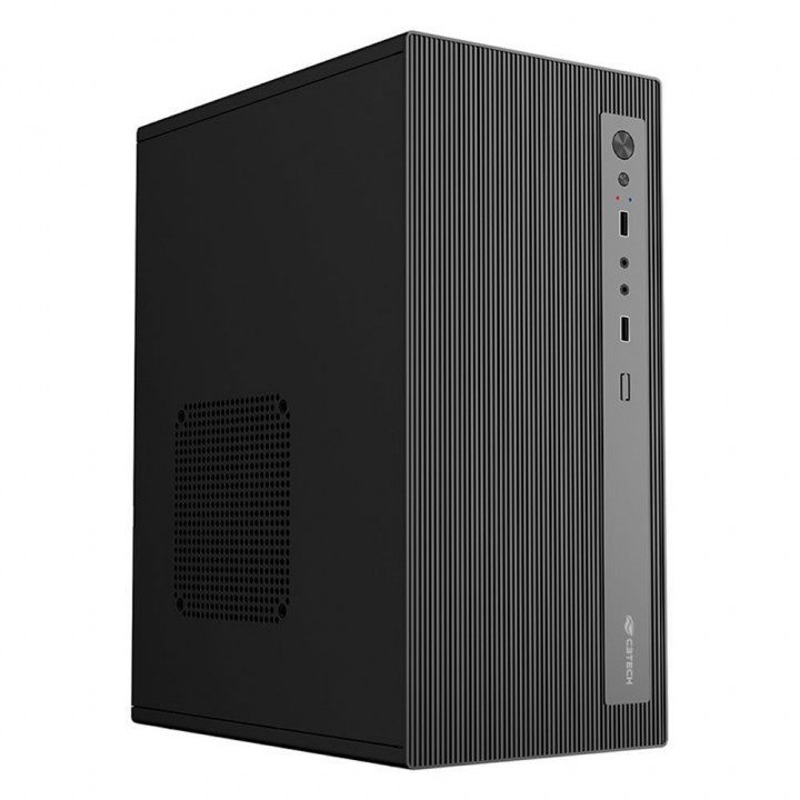 Gabinete C3Tech ATX, Com Fonte 200W, Preto - MT-36BK