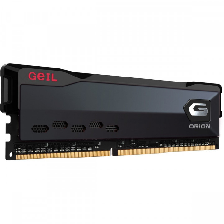 Memória Geil Orion, 16GB 3200MHz, DDR4, Gray, Preto - GAOG416GB3200C22SC