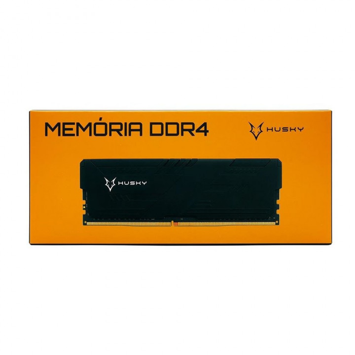 Memória Husky Impulse, 8GB, 2666MHz, DDR4, CL16, Preto - HRM001082616PT