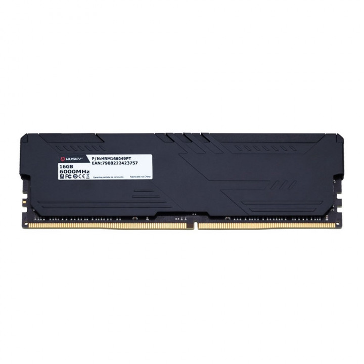 Memória Husky Impulse, 16GB, 6000MHz, DDR5, CL48, Preto - HRM166049PT