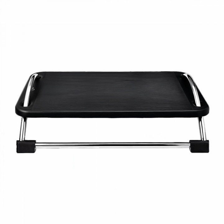Descanso Ergonômico Para Pés Get, Com Inclinação Ajustável, Preto - 72071