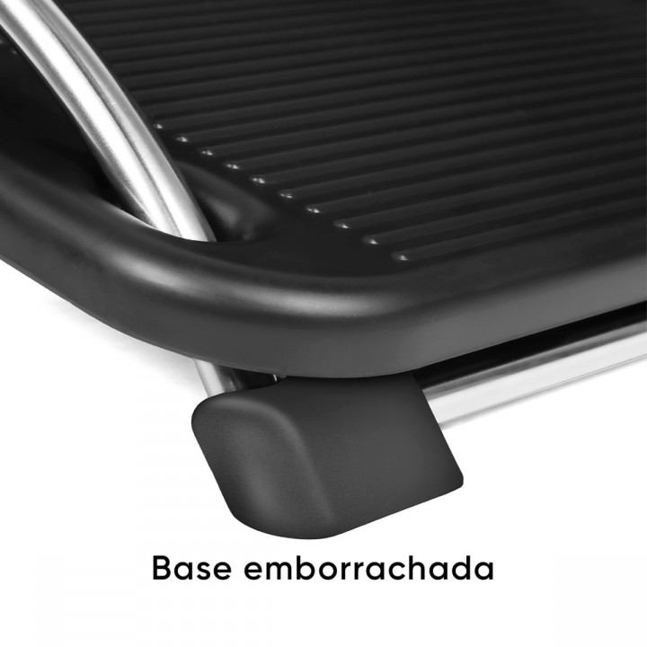 Descanso Ergonômico Para Pés Get, Com Inclinação Ajustável, Preto - 72071