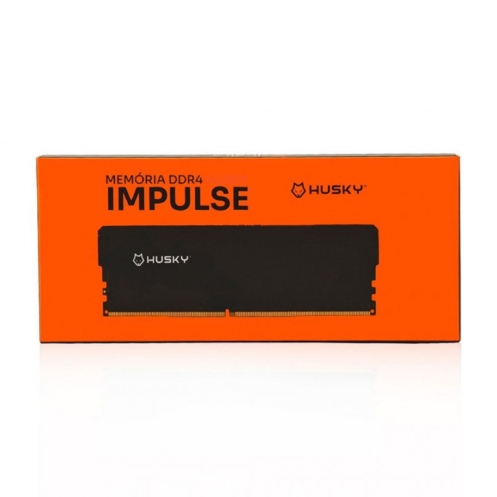Memória Husky Impulse, 8GB, 3200MHz, DDR4, CL22, Preto - HRM001083222PT
