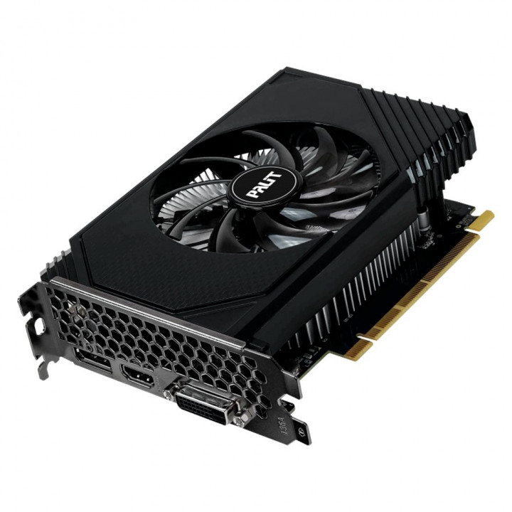 Placa de Video Palit RTX 3050 STORMX NVIDIA GeForce, 6GB, GDDR6, 96bit DVI HDMI e DP - NE63050018JE-1072F