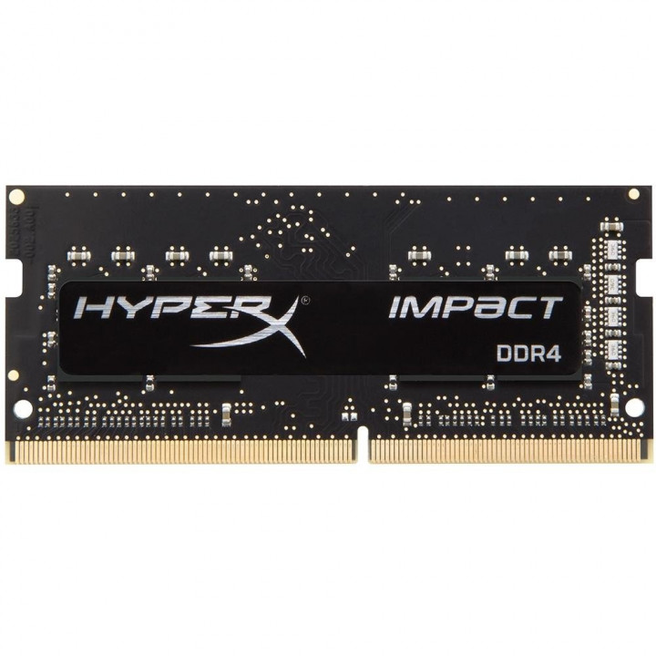 Memória Para Notebook Kingston Hyperx Impact, 8GB, 2666MHz, DDR4, CL15, Preto - HX426S15IB2/8