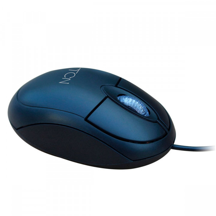Mouse TCN Óptico, USB, 3 Botões, 1200DPI, Preto - 67356
