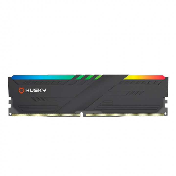 Memória Husky Impulse, RGB, 8GB, 3200MHz, DDR4, CL22, Preto - HRM002083222RGB