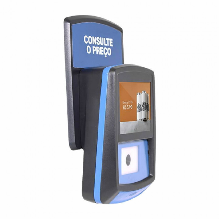 Terminal de Consulta Preço Gertec G2E Wifi, 1D, 2D e QR Code, Preto - G00410780